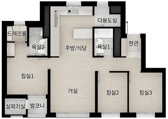 84a타입 설계도면